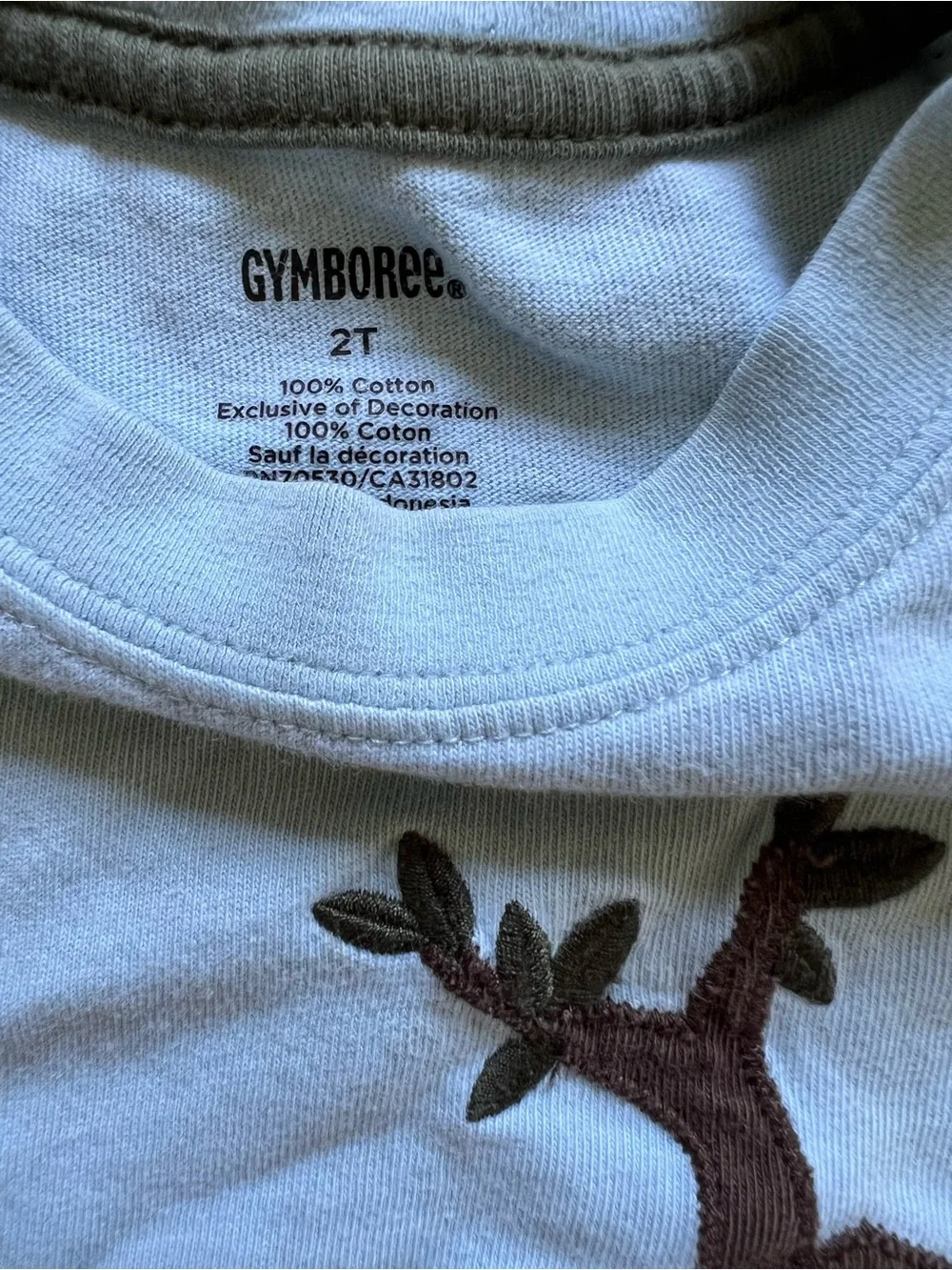 (Lot of 4) Gymboree 2T shirts Including Baseball & Lift Flap Top Secret Dog